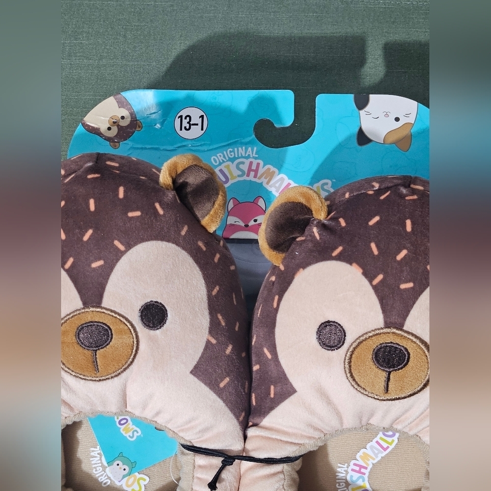 Squishmallow hedgehog slippers kids size 13/1 - Picture 4 of 9